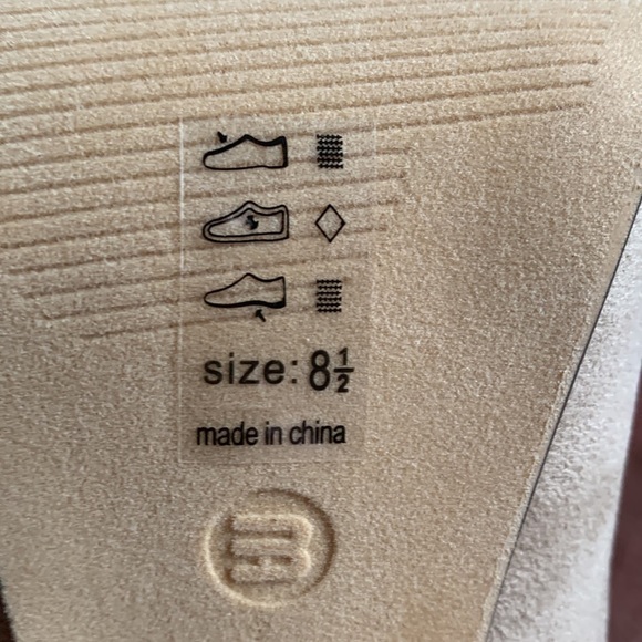 Micheal Antonio Love Me 2 Faux Suede Nude Pumps - Picture 9 of 14